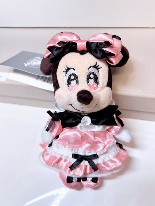 2024 Minnie new release pink dress plush keychain BNWT
 available on hand