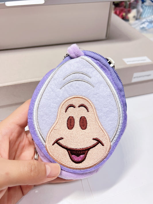 Disney Alice in Wonderland Oyster baby coin pouch keychain BNWT available on hand