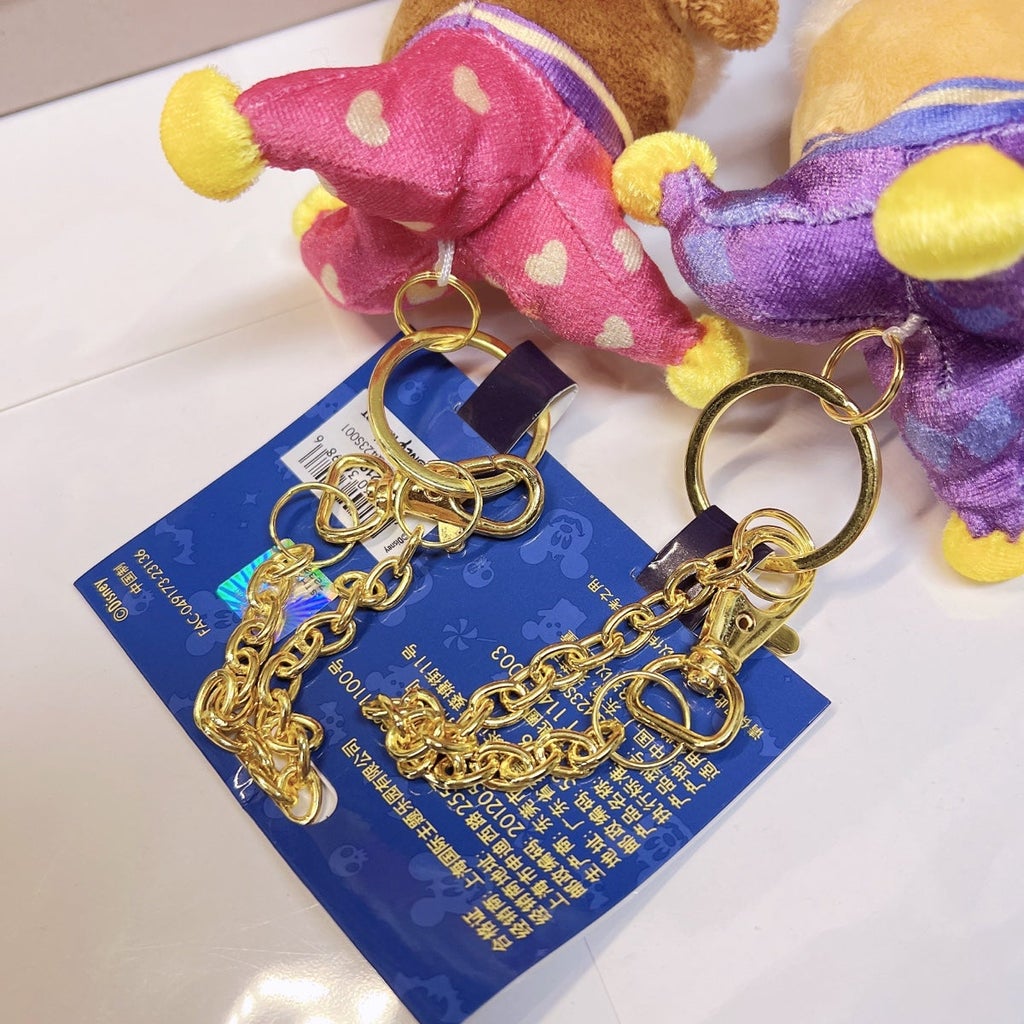 2023 Disney Shanghai Halloween Chip and Dale plush keychain BNWT available on hand