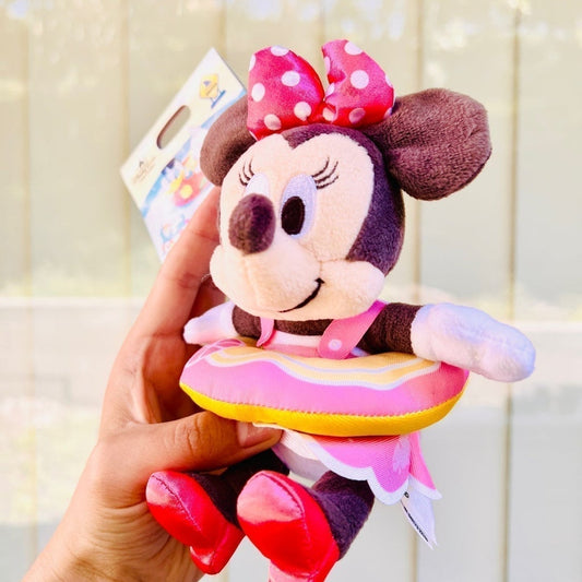 Disney Minnie Plush Keychain BNWT Shanghai Disney Mickey’s Pool party Minnie available on hand